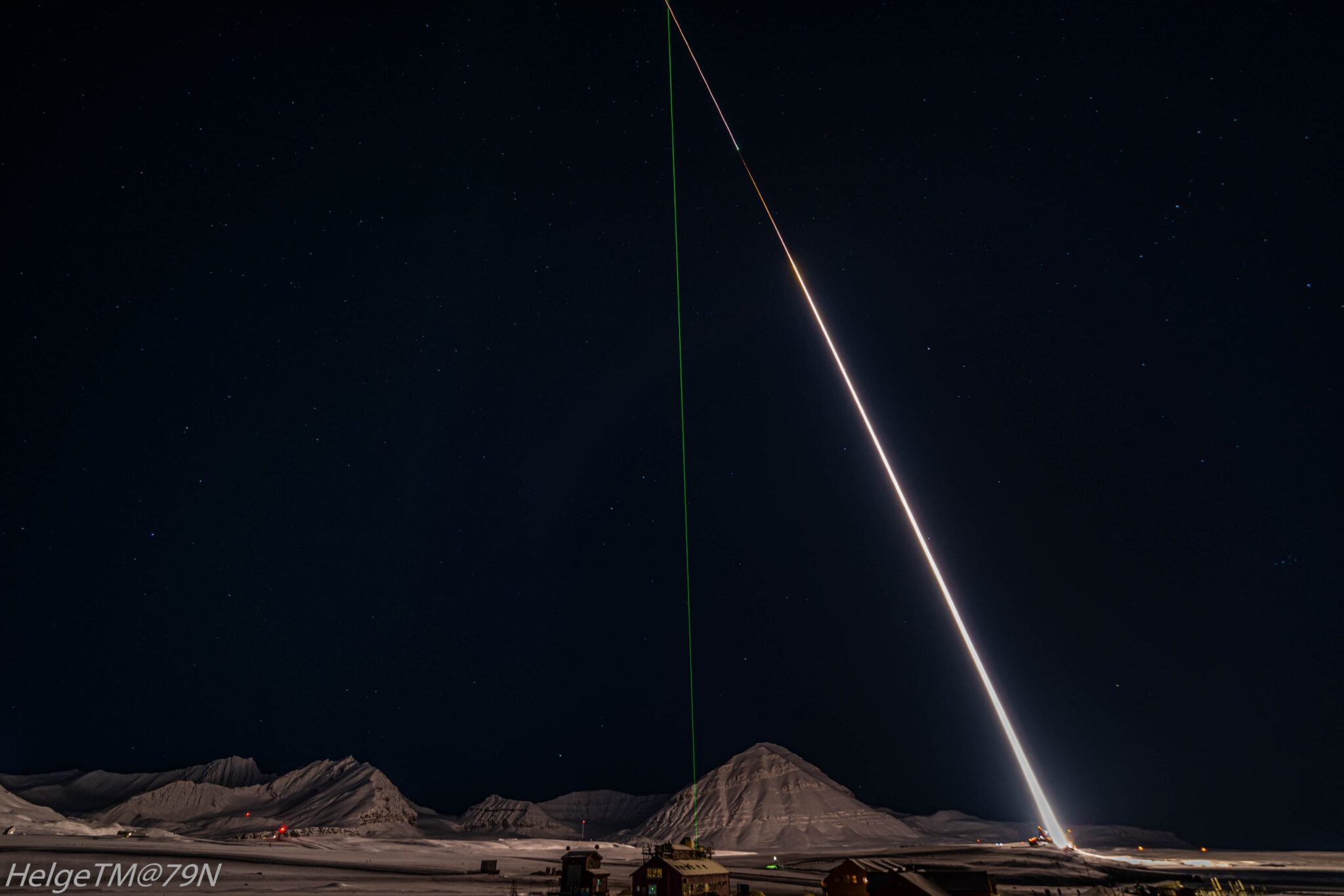 ICI-5 launch from Svalbard
