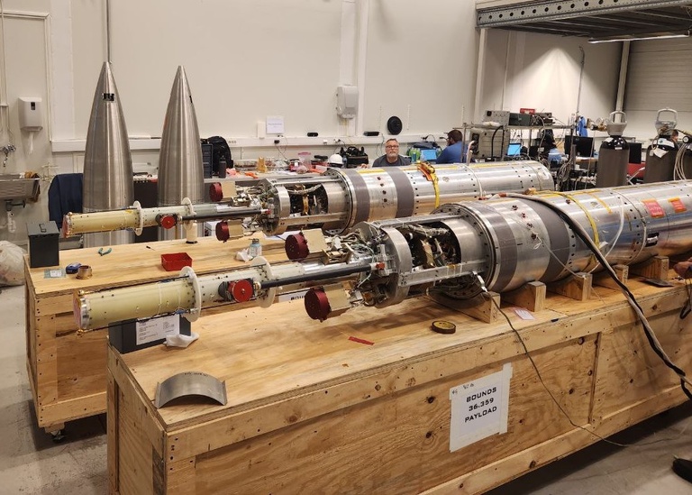 ICI-5 rocket payload