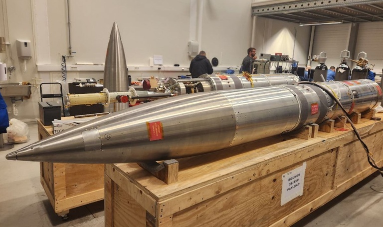 ICI-5 rocket payload