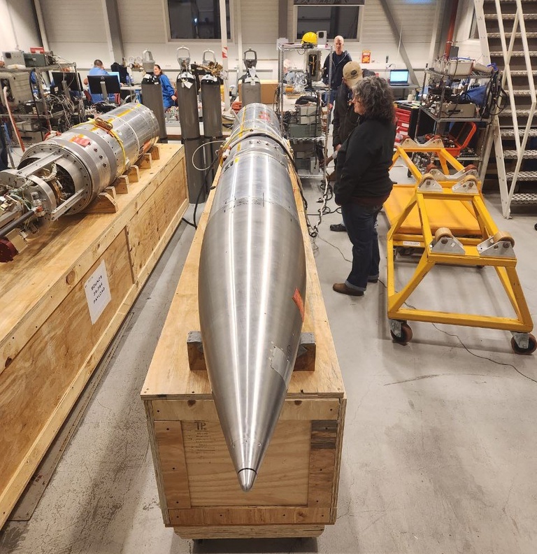 ICI-5 rocket payload