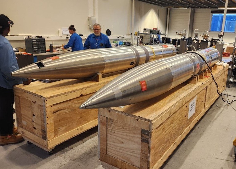 ICI-5 rocket payloads