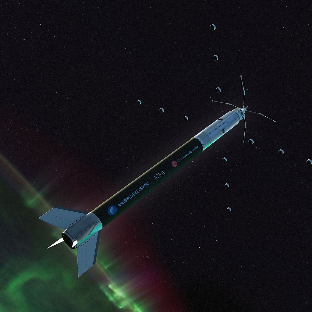 ICI-5 rocket illustration