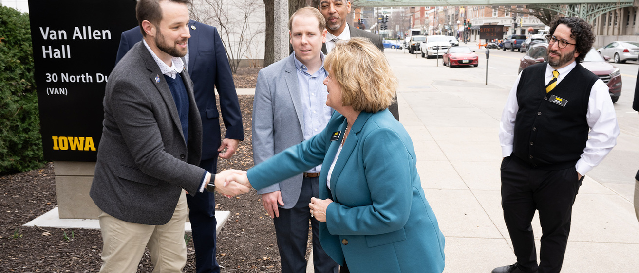 NASA Officials visit Iowa to discuss TRACERS mission