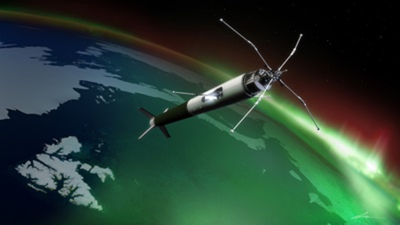 The ICI-4 sounding rocket